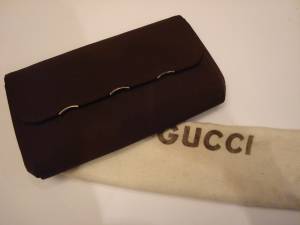 Gucci pochette gros grain